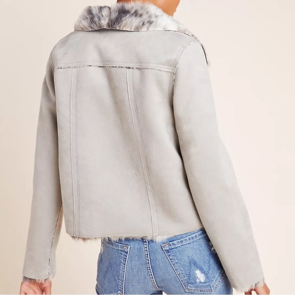 Anthropologie Marrakech Reversible Moto Jacket - Picture 6 of 16